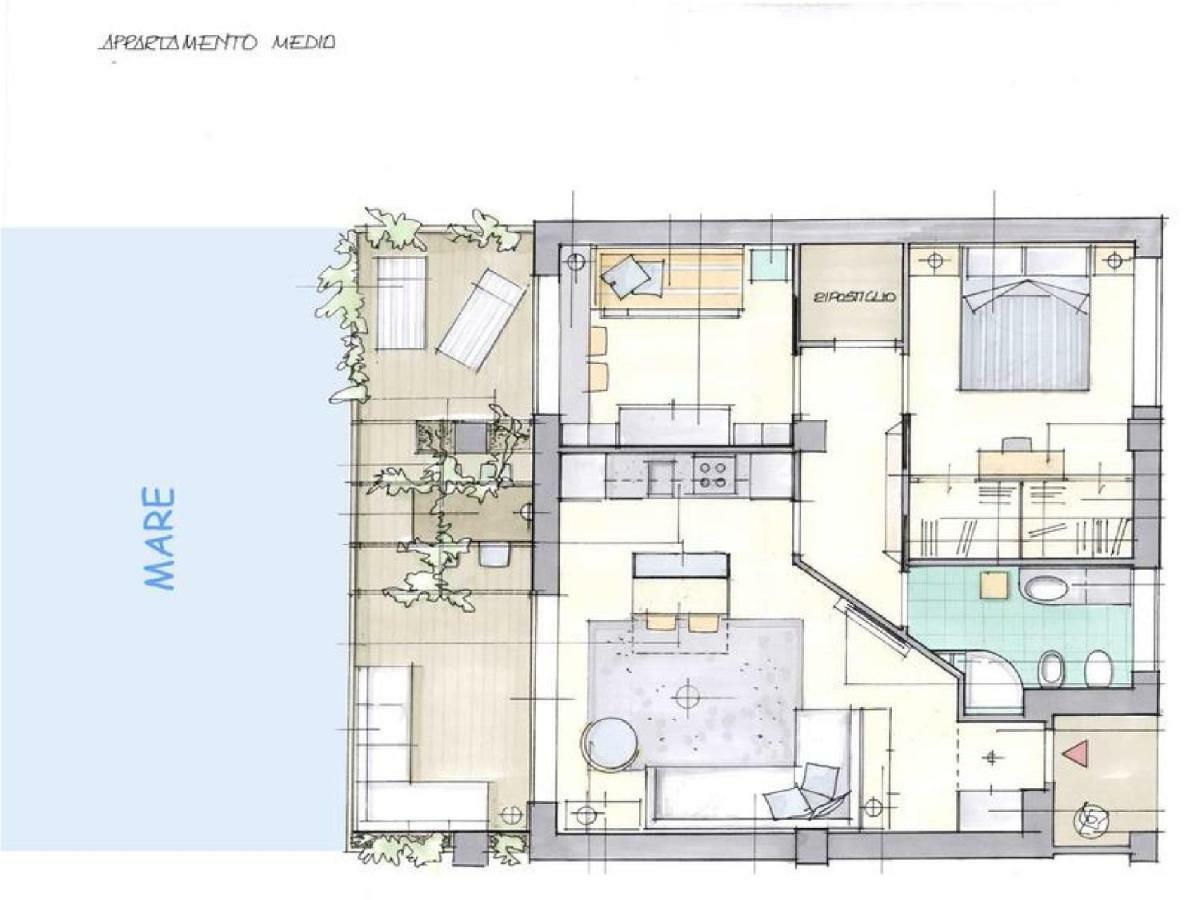 Casa Vacanze Lungomare 포르토 토레스 외부 사진